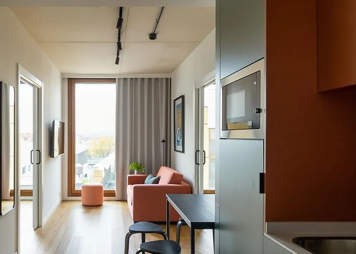 Lägenhetshotell Kora - Passivhaus 4*